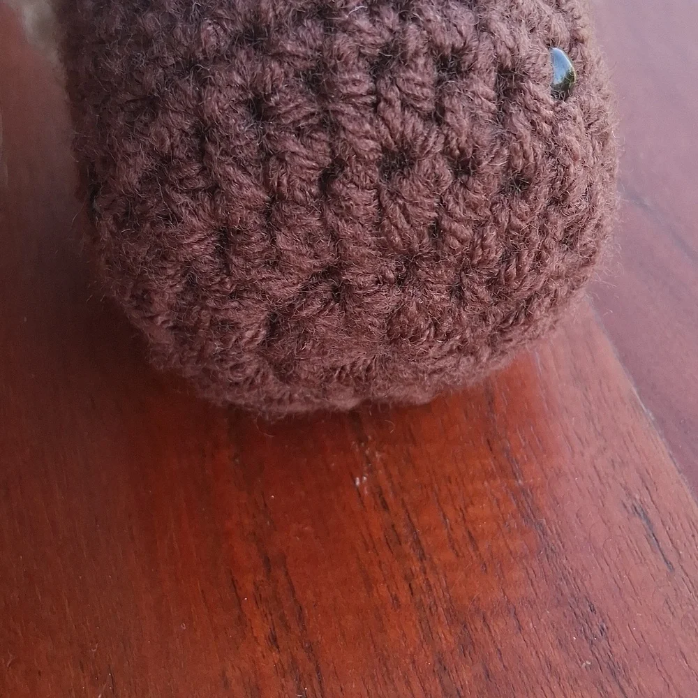 Handmade Crochet Boba Bear Plush